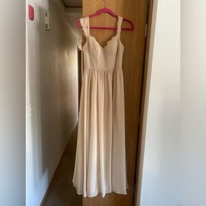 Crème Bridesmaid Dress